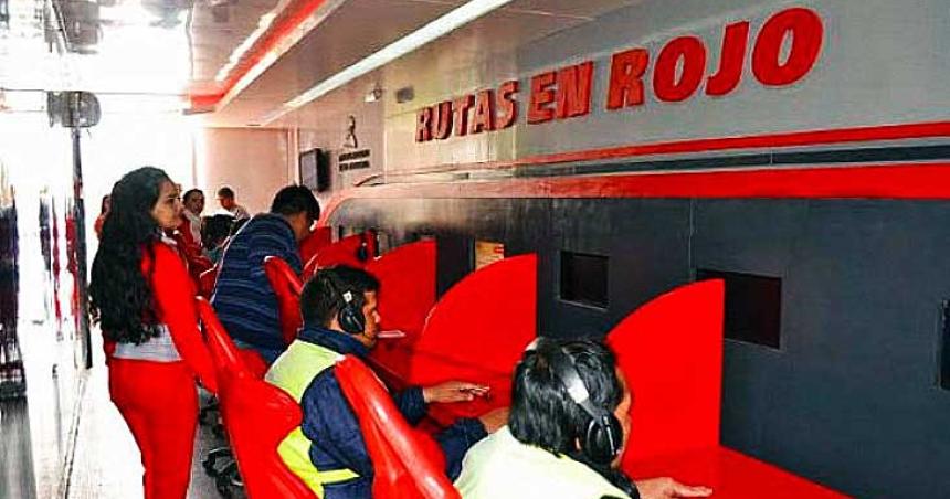 El moacutevil Rutas en Rojo estaraacute presente en el III Congreso Nacional de Estrellas Amarillas