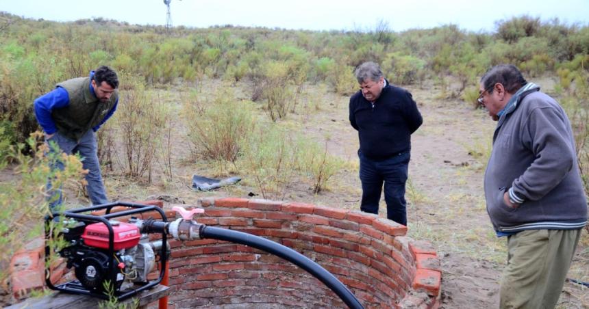 Visitaron a productores beneficiarios del Fondo Rotatorio