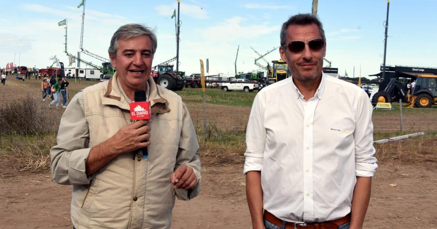 Transmisioacuten satelital de El Diario de La Pampa desde la Expo Dinaacutemica 2024