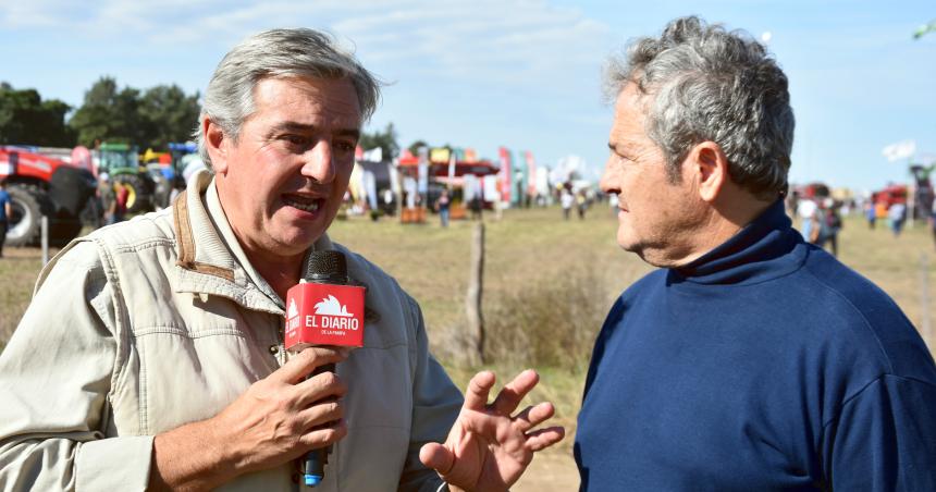 Transmisioacuten satelital de El Diario de La Pampa desde la Expo Dinaacutemica 2024