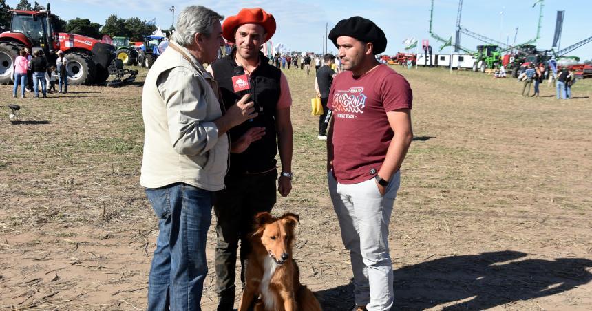 Transmisioacuten satelital de El Diario de La Pampa desde la Expo Dinaacutemica 2024