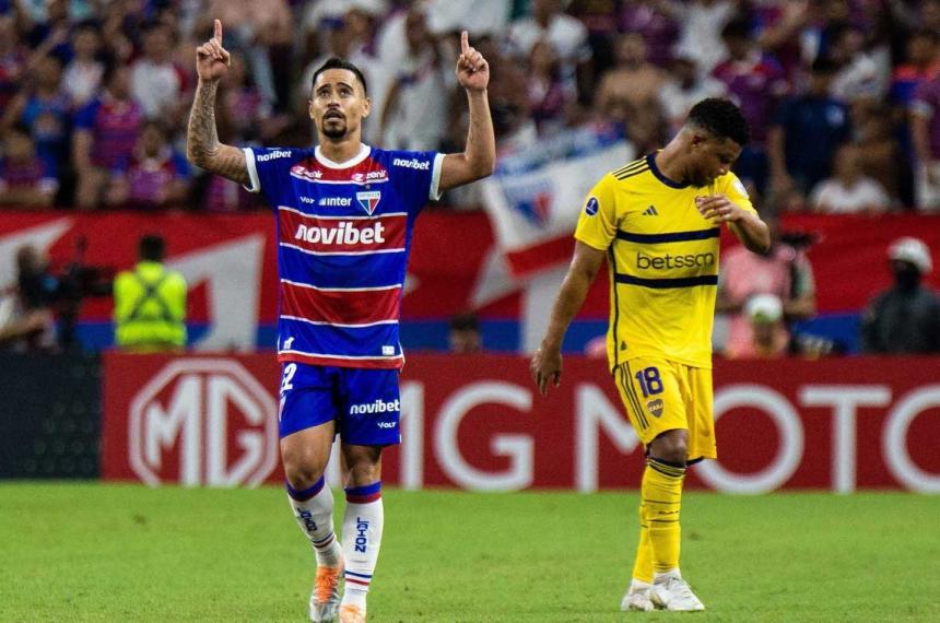 Boca perdioacute ante Fortaleza y complicoacute sus aspiraciones en la Copa Sudamericana
