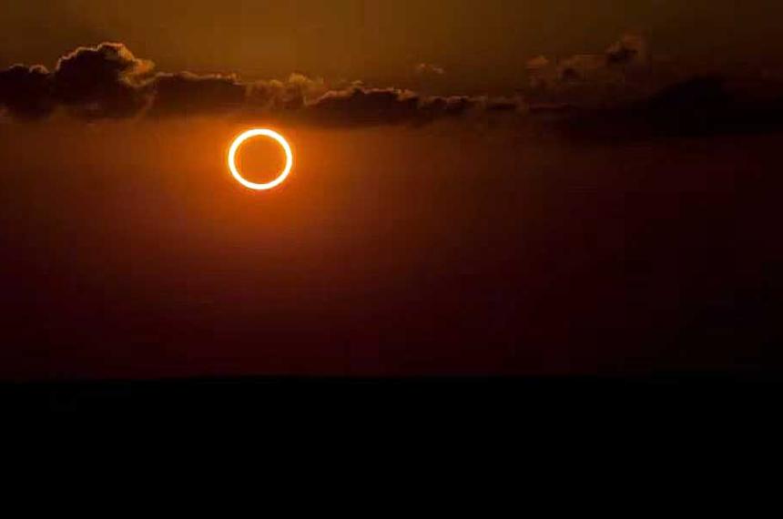 Un impresionante anillo de fuego pasaraacute por Argentina en el proacuteximo eclipse solar anular 2024