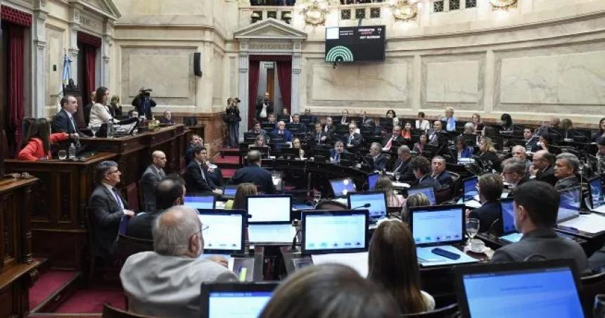 La ley Bases y el paquete fiscal ingresaron al Senado