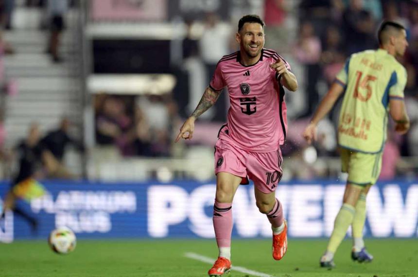 De otro nivel- Messi y una lluvia de reacutecords en el Inter Miami