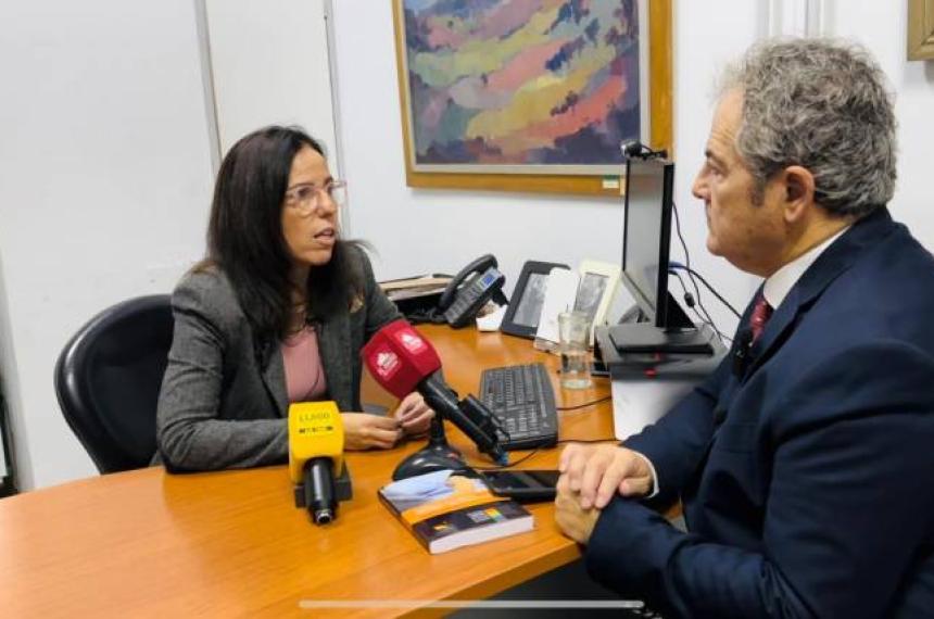 Entrevista a la Dra Luciacutea Colombato Secretaria de Cultura y Extensioacuten de la UNLPam