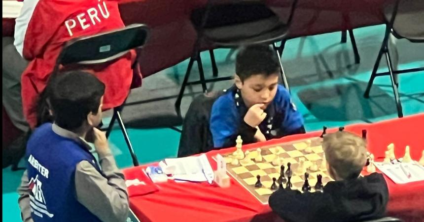 Leoacuten Medero en el Mundial de Peruacute