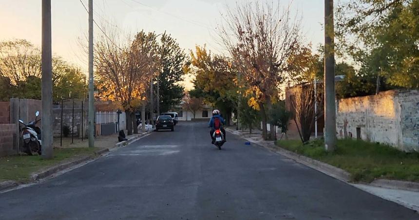 Pavimentaron el barrio Las Rosas- La obra puacuteblica es integracioacuten y calidad de vida