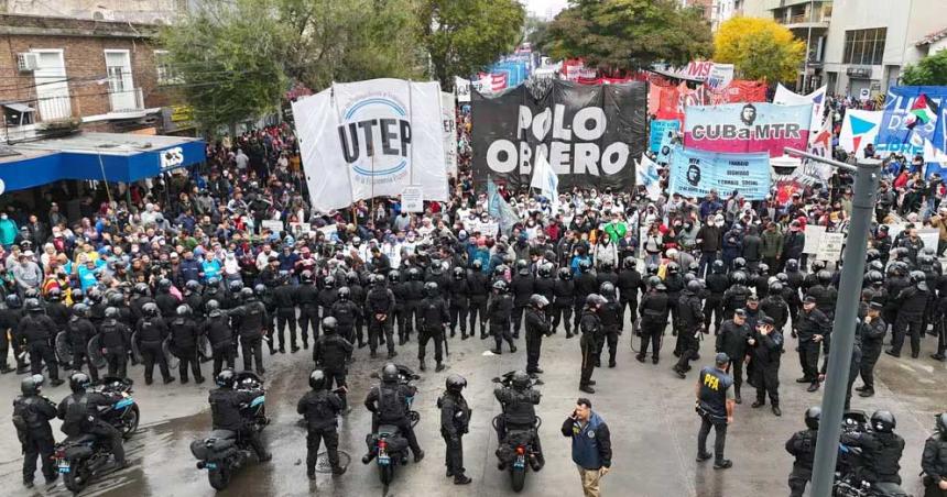 Causa por extorsioacuten- revelan que la mayoriacutea de los piqueteros imputados cobraban un plan social