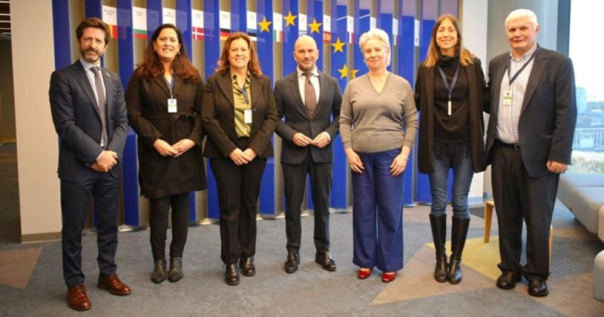 Fernanda Alonso mantuvo reuniones en Cancilleriacutea y en la Embajada de la Unioacuten Europea