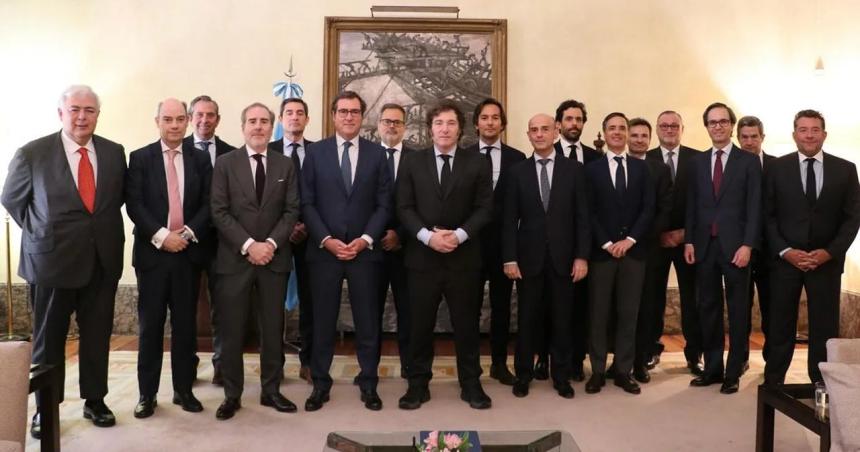 Milei en Madrid- reunioacuten con empresarios definiciones filosas y participacioacuten en la cumbre de Vox