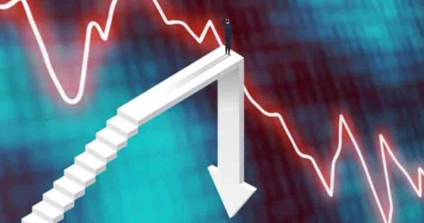 La recesioacuten se profundiza- en marzo la actividad econoacutemica cayoacute 84-en-porciento-