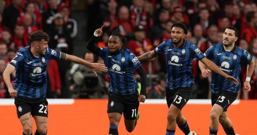 Atalanta le ganoacute al Leverkusen y gritoacute campeoacuten