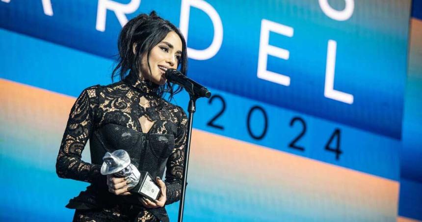 Premios Gardel 2024- sin sorpresas Lali rompioacute el molde