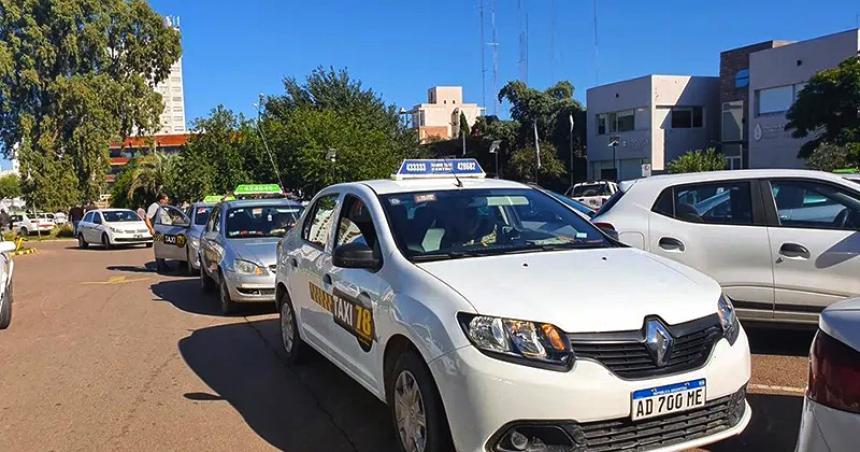 Se derrumboacute un 60-en-porciento- el uso de los taxis en Santa Rosa