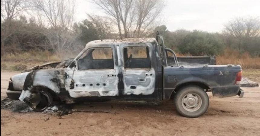 Una camioneta se incendioacute en la Ruta Provincial 11
