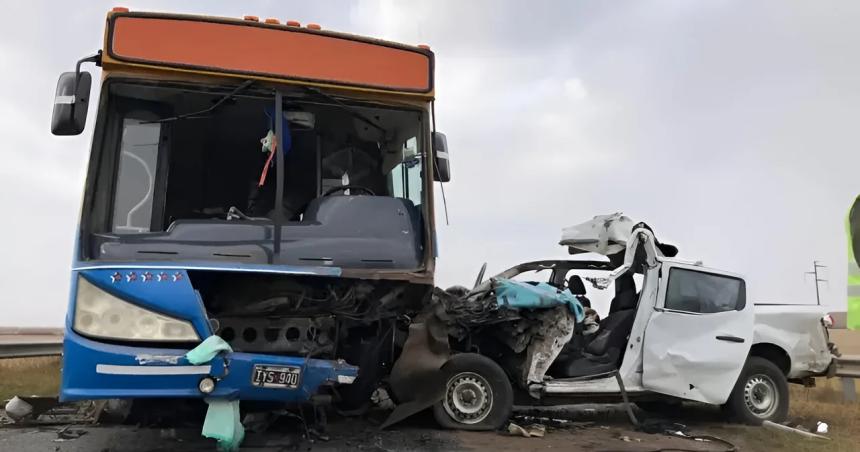 Un pampeano involucrado en un graviacutesimo siniestro vial