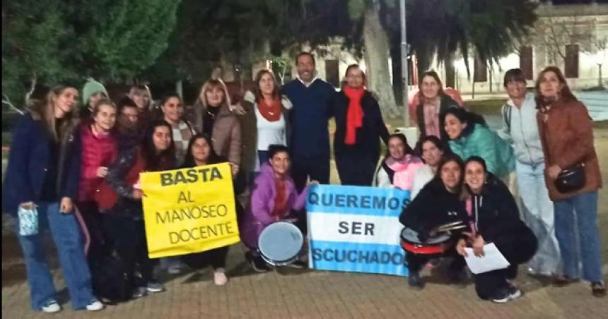 No nos sentimos representados escuchados ni respetados se quejaron los docentes del oeste