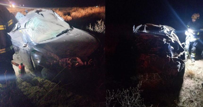 Volcoacute en la laguna de Utracaacuten y dio positivo de alcoholemia