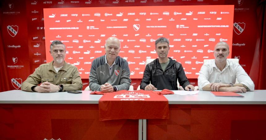 Independiente presentoacute a Vaccari como su nuevo DT