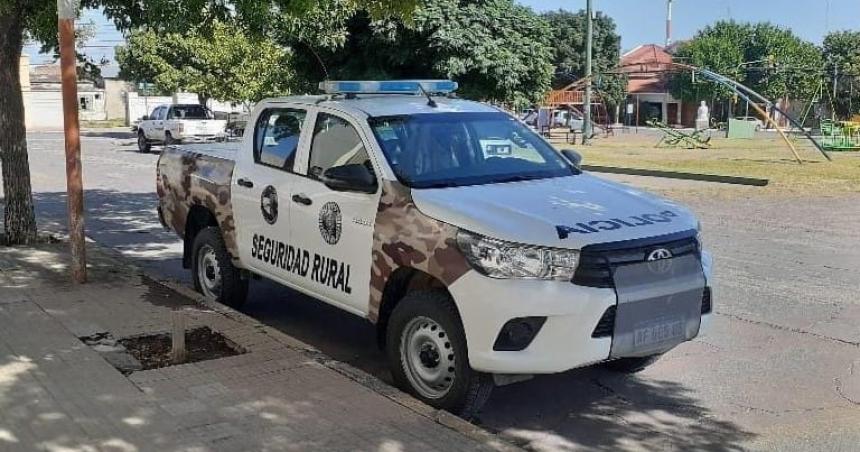 Detuvieron en Acha a una pareja que llevaba carne faenada clandestinamente