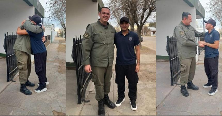 Gendarme le salvoacute la vida a un trabajador municipal de Acha