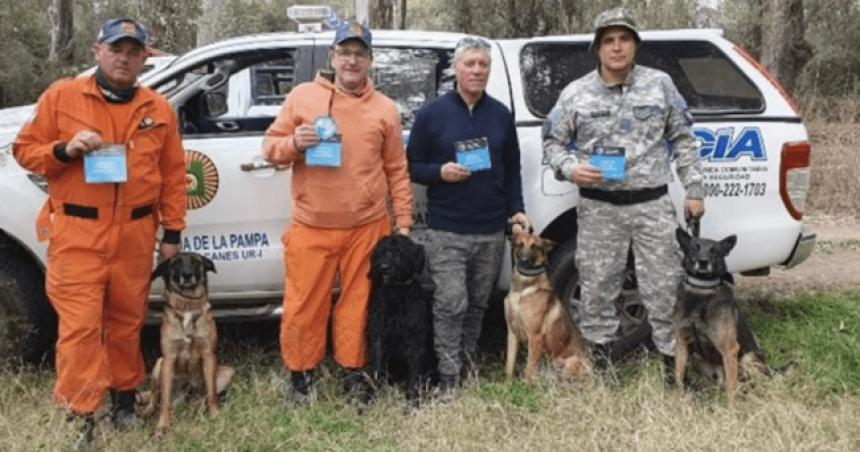 Perros adiestrados de La Pampa se sumaraacuten a la buacutesqueda de Loan en Corrientes