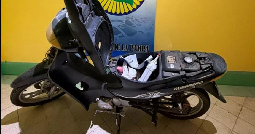 Un detenido por el robo de una moto en Pico
