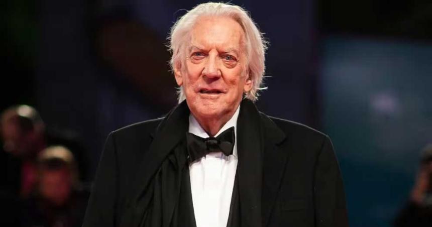 Murioacute el actor Donald Sutherland a los 88 antildeos