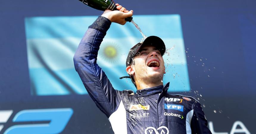 Colapinto logroacute un gran segundo puesto en el GP de Barcelona