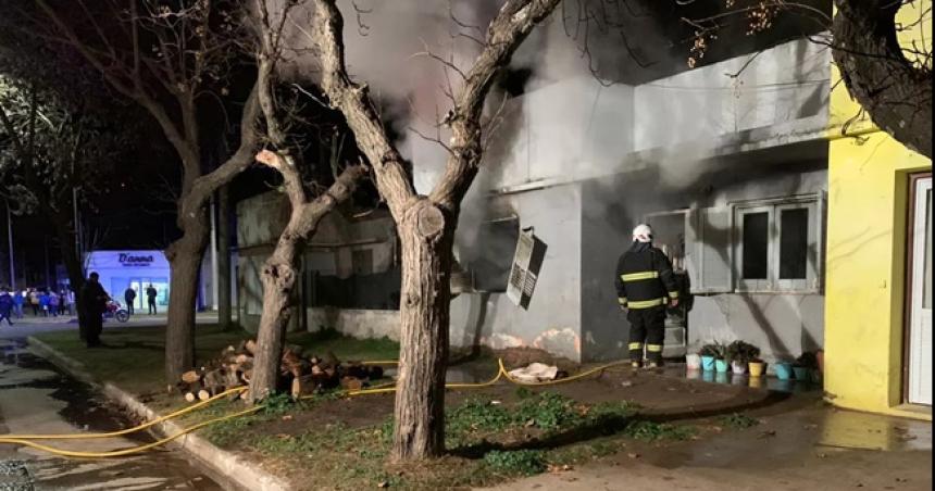 Dos nintildeos provocaron el incendio de una casa en Quemuacute Quemuacute