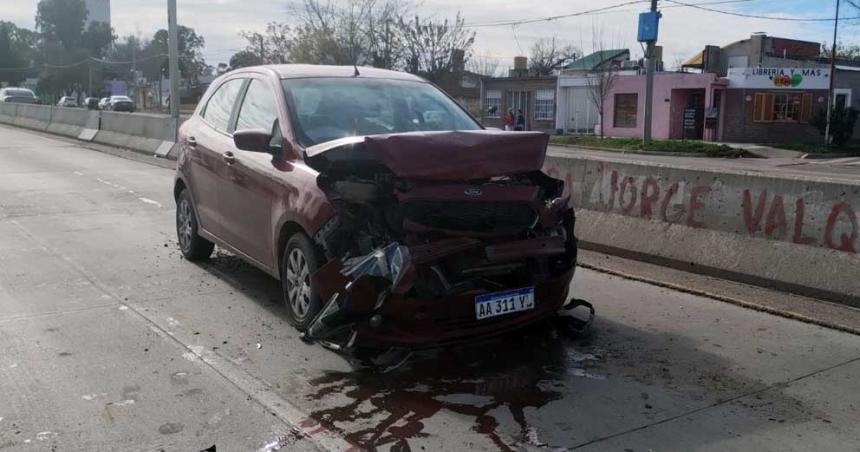 Accidente vial en cadena en Avenida Circunvalacioacuten y Congreso