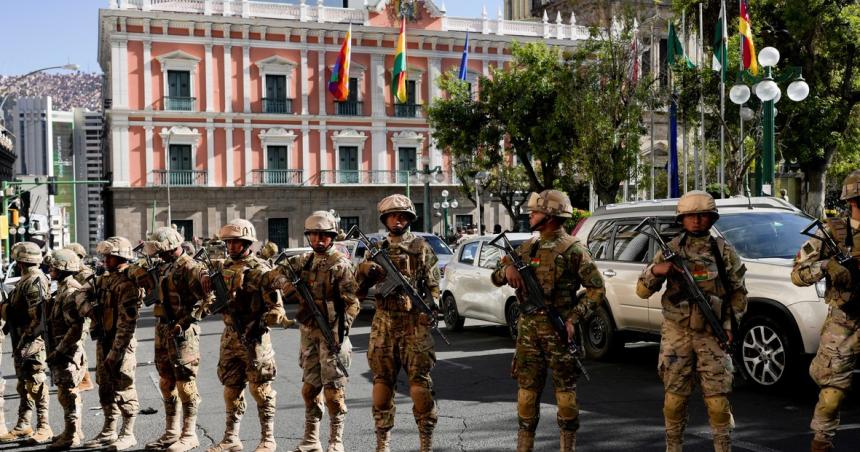 Bolivia enfrenta un intento de golpe de Estado aseguroacute el presidente Luis Arce