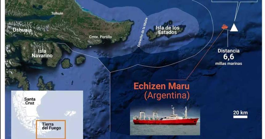 Las hipoacutetesis de los cientiacuteficos sobre el iceberg que aparecioacute cerca de la costa de Ushuaia
