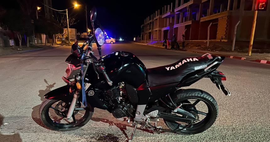 Un motociclista alcoholizado chocoacute a un menor en bicicleta