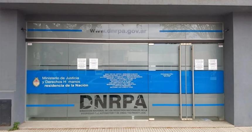 Cierran registros de automotor en Acha y Alvear