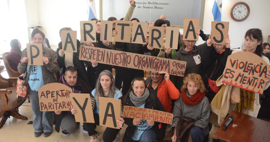 Gremios llevaron sus reclamos al Concejo Deliberante