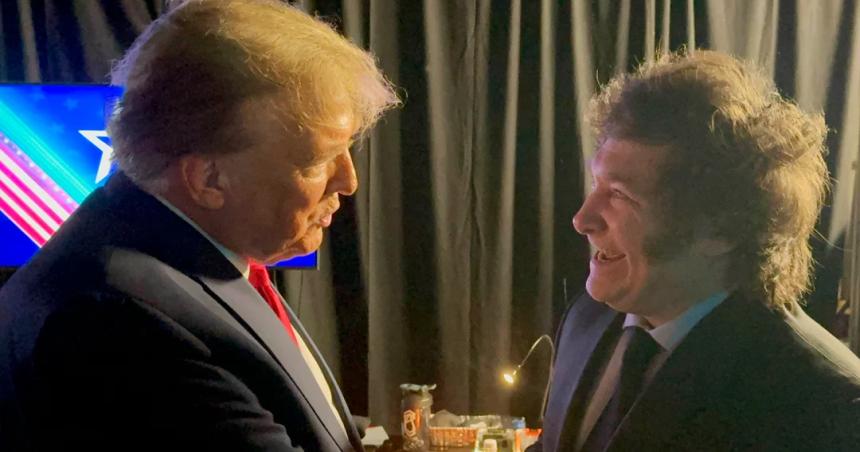Milei repudioacute el intento de asesinato contra Donald Trump