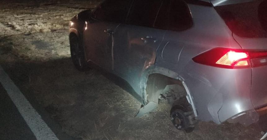 Chocaron una camioneta y un auto en la Ruta 5 cerca de Lonquimay