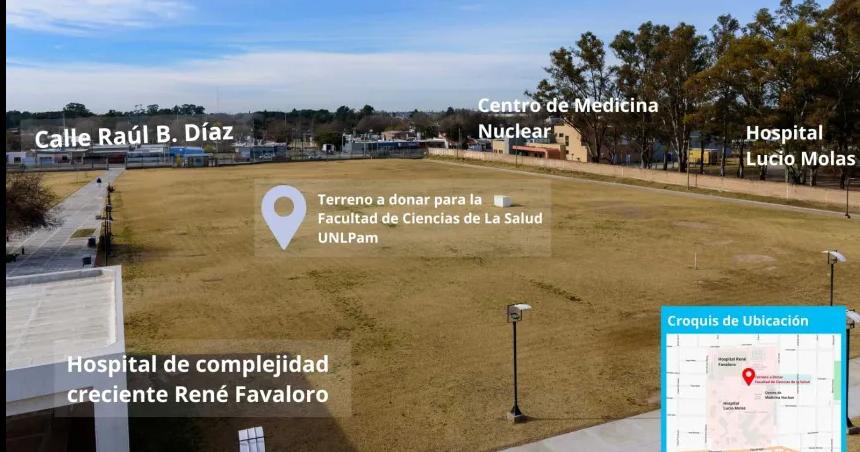 Facultad de Salud- la UNLPam avanzaraacute con la construccioacuten de las primeras aulas