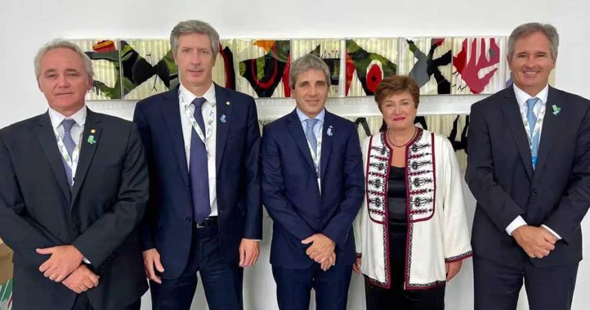 Caputo se reuniraacute con Georgieva y la secretaria del Tesoro de EEUU