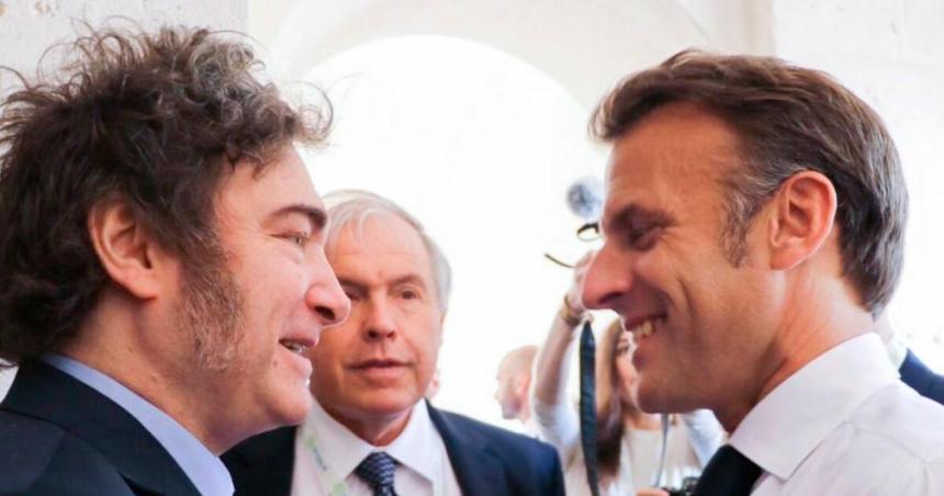 Javier Milei viajoacute ayer a Pariacutes con una amplia agenda- inversiones Unioacuten Europea - Mercosur y las SAD
