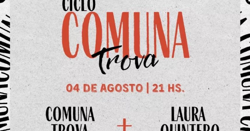 Laura Quintero y Comuna Trova se presentan en TKQ