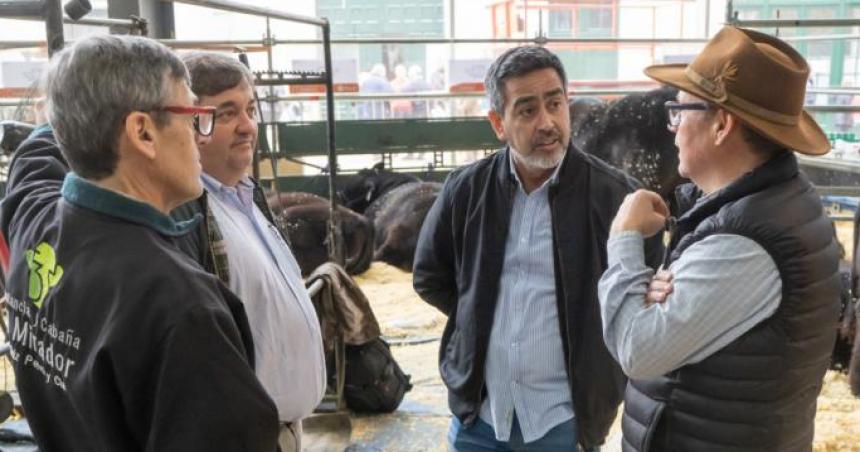Gobierno con productores en la Expo de Palermo