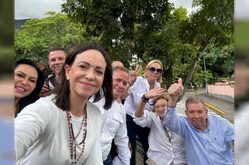 Machado y Gonzaacutelez Urrutia pasaron a la clandestinidad en medio de advertencias de Maduro