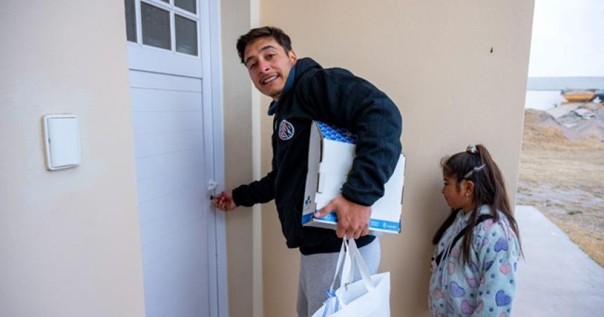 Familias de Monte Nievas recibieron viviendas del Plan Mi Casa 4
