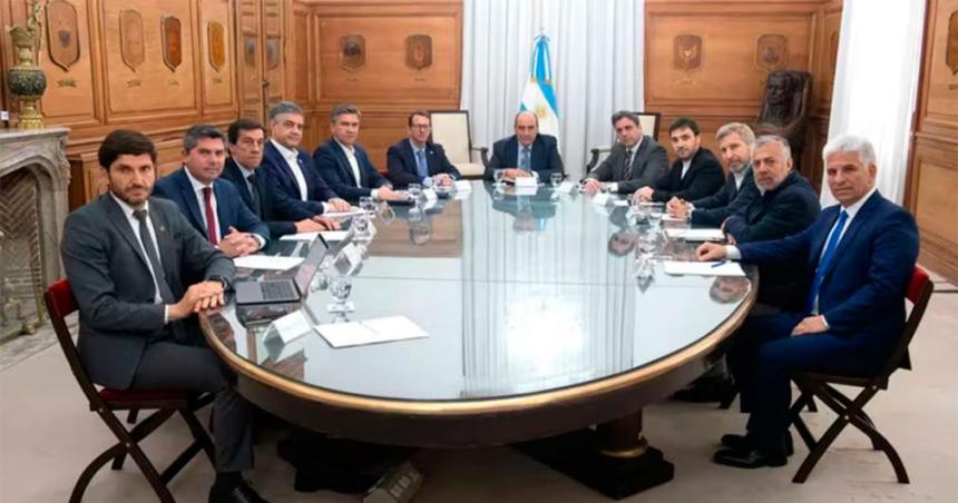 Los gobernadores de JXC le reclamaron a Francos un sistema de compensacioacuten de las deudas y pidieron reactivar obras puacuteblicas