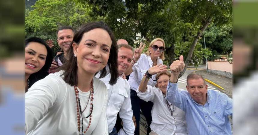 Machado y Gonzaacutelez Urrutia pasaron a la clandestinidad en medio de advertencias de Maduro