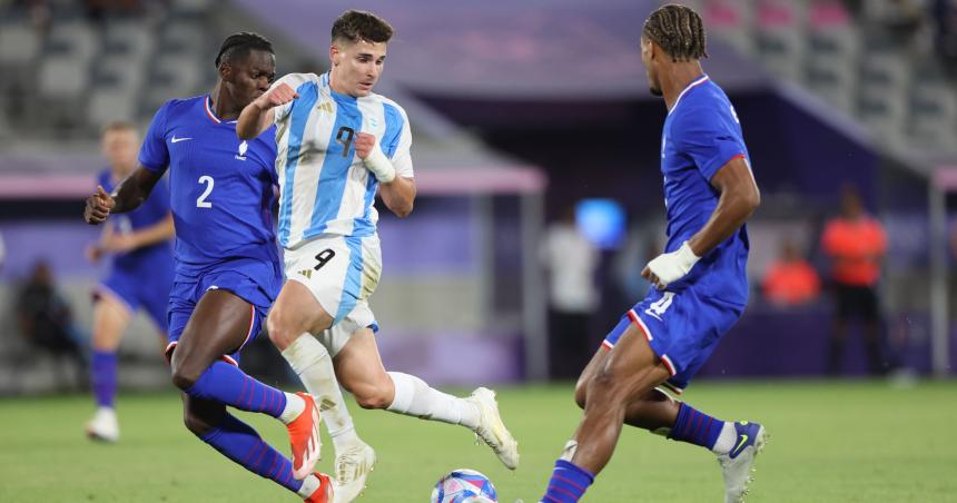 Argentina perdioacute con Francia en cuartos de final y quedoacute afuera en el fuacutetbol oliacutempico