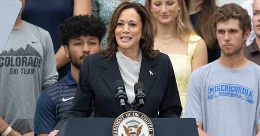 El partido Demoacutecrata confirmoacute a Kamala Harris como candidata presidencial